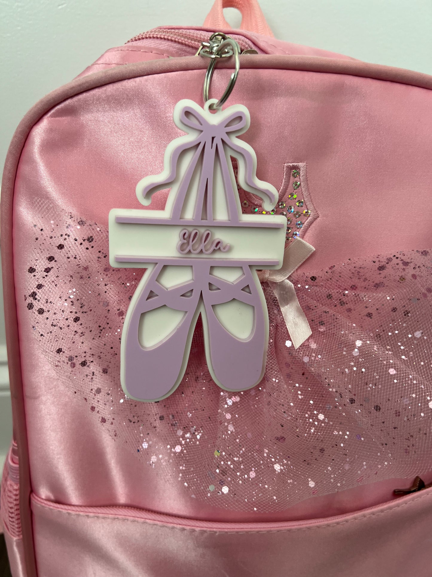 Dance bag tag