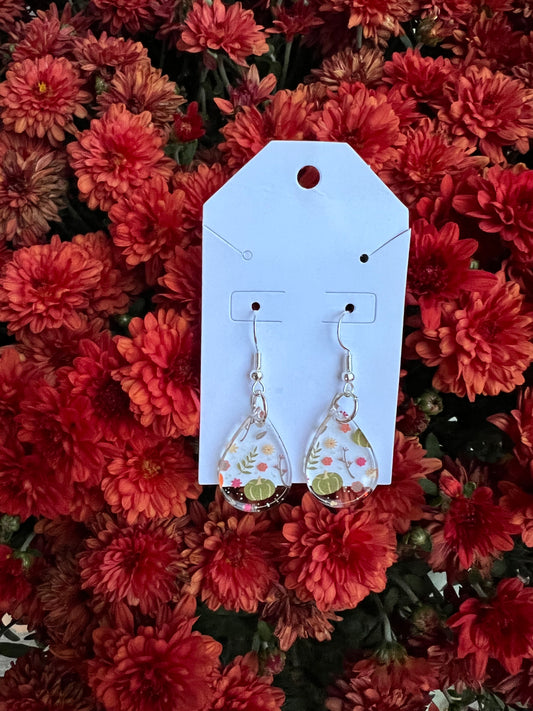 It’s Fall Ya’ll Mini Teardrop Earrings