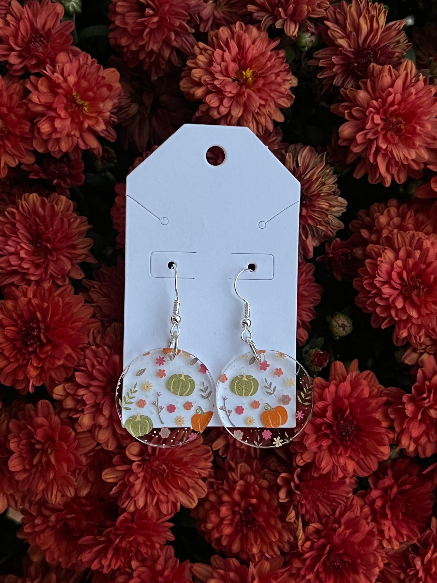 It’s Fall Ya’ll Mini Round Earrings