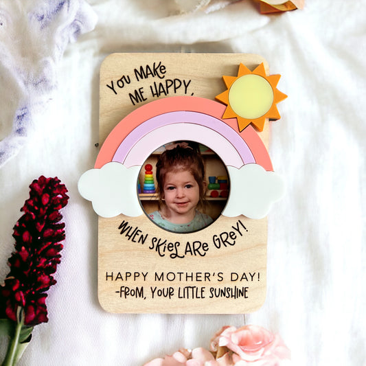 Sunshine Mothers Day photo magnet