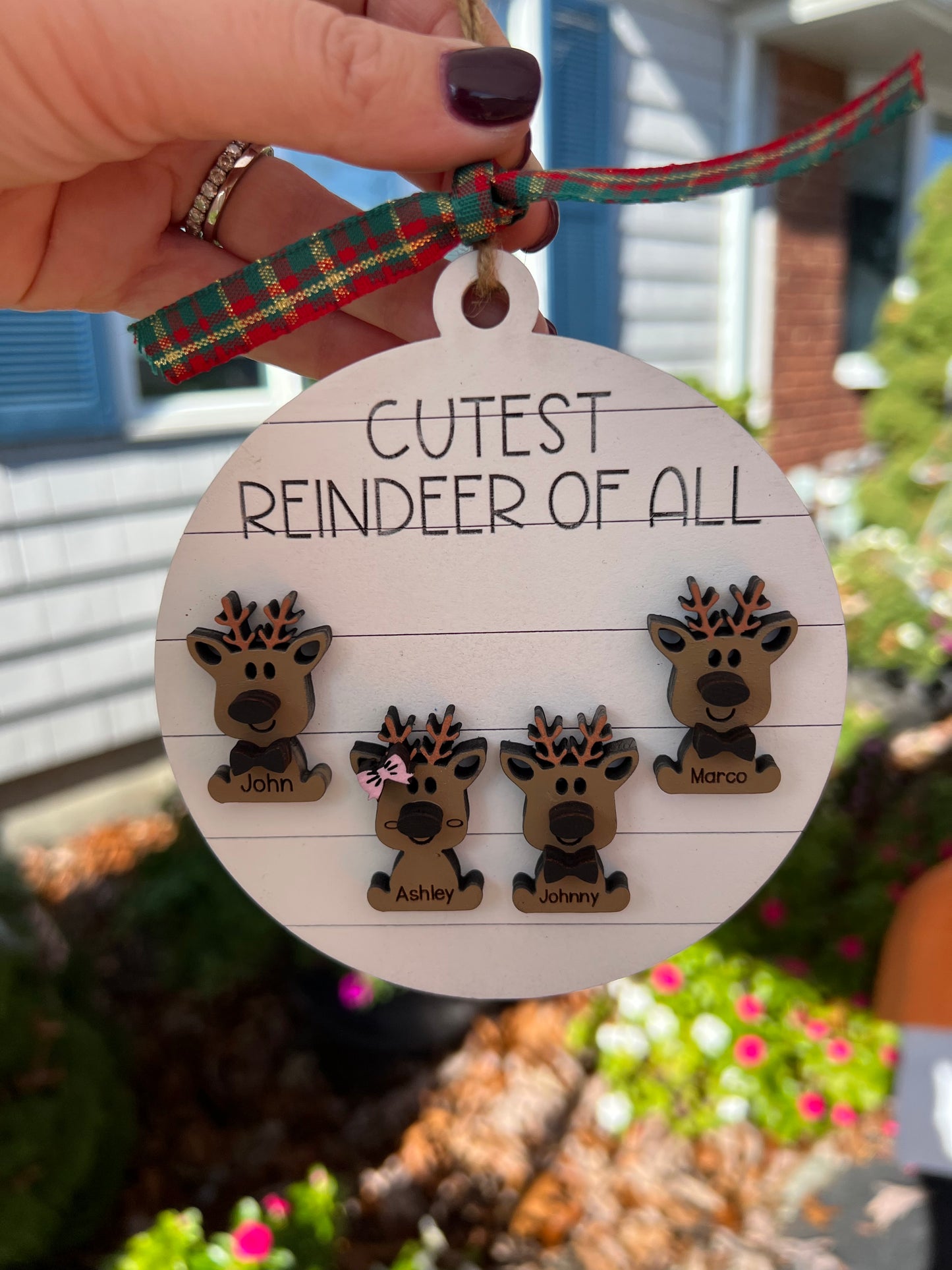 Reindeer ornament